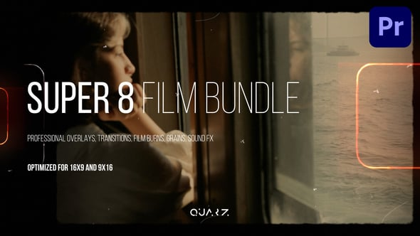Super 8 Film Bundle for Premiere Pro（597038）-技能树